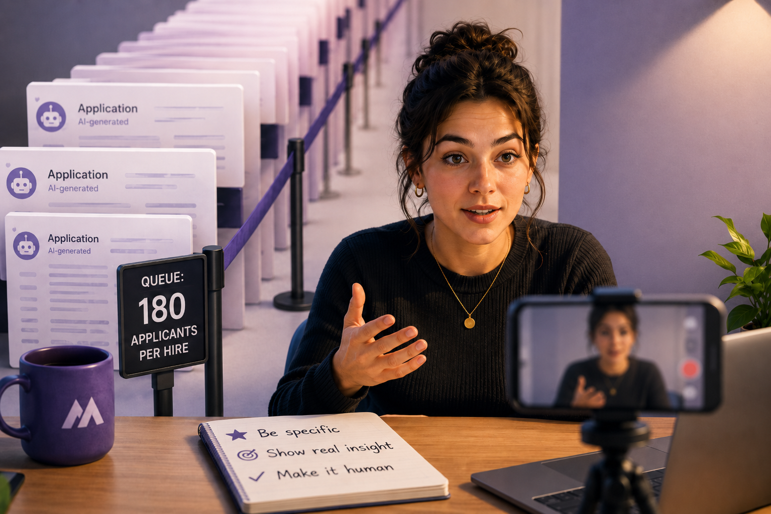 How to Stand Out in a Queue of AI-Written Applications