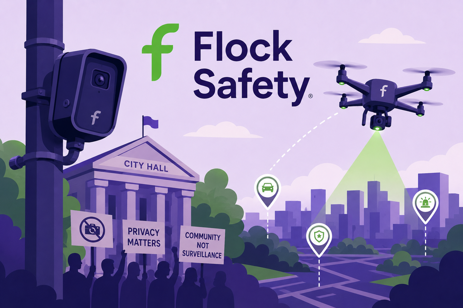 Flock Safety Is Hiring for the Sky and City Hall